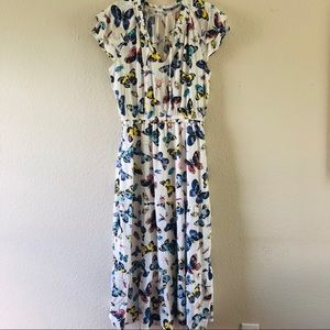 Old Navy butterfly maxi dress